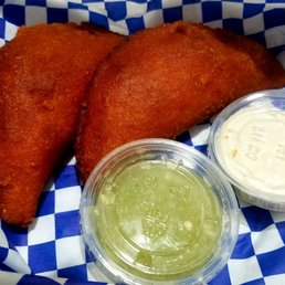 Red Shrimp Empanadas
