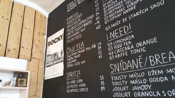 Menu photo 1 I Need Coffee ! Prague, PR