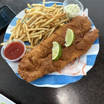 Sal De Mar - Fish and Chips - Seafood Near Me - Aguadilla Pueblo, Puerto Rico Sal De Mar - Fish and Chips - Seafood Near Me - Aguadilla Pueblo, Puerto Rico
