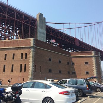 Fort Point - Front side underneath the golden gate bridge - Landmarks & Historical Buildings Near Me - San Francisco, California Fort Point - Front side underneath the golden gate bridge - Landmarks & Historical Buildings Near Me - San Francisco, California