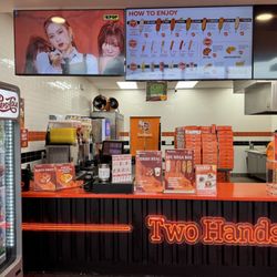 Two Hands Corn Dogs - Inside