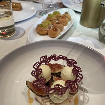 Le Pavillon - Fig dessert - French Near Me - New York, New York Le Pavillon - Fig dessert - French Near Me - New York, New York
