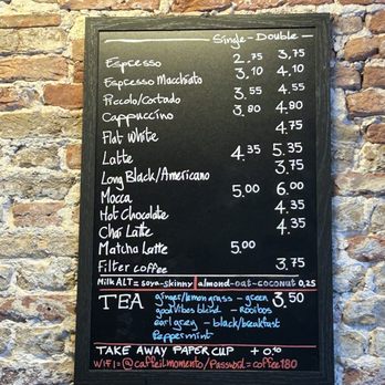 Il Momento - Menu - Cafes Near Me - Amsterdam, New Hampshire