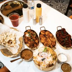 Hyderabad House - Best Indian Food. Naan, Butter Chicken, Appetizer