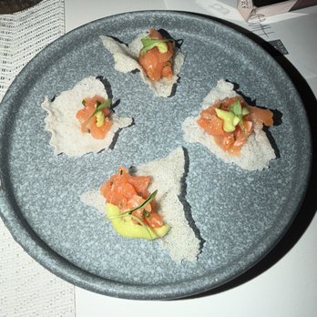 The Penthouse - Salmon appetizer on the house - New American Near Me - Santa Monica, California The Penthouse - Salmon appetizer on the house - New American Near Me - Santa Monica, California