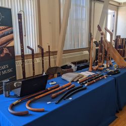Lazar's Early Music - Our display at the Berkeley Early Music Festival 2022