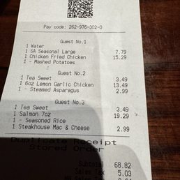 Receipt Receipt