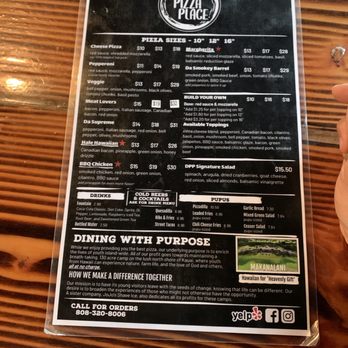 Da Pizza Place - Pizza Near Me - Waimea, Hawaii