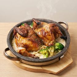 Koquio - Crispy rice rotisserie chicken