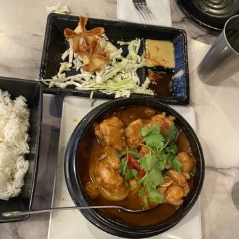 Hong Kong Station - 11. Spicy Wok Chicken and crab cheese won ton - Chinese Near Me - Centennial, Colorado