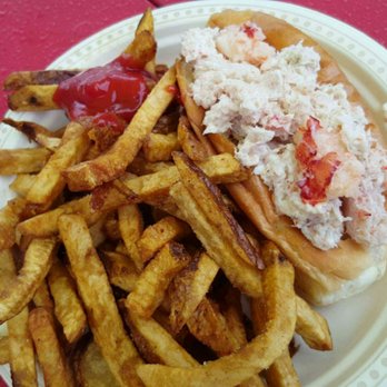 The Chip Shack - Lobster Roll with lots of Fries - Seafood Near Me - Charlottetown, Prince Edward Island The Chip Shack - Lobster Roll with lots of Fries - Seafood Near Me - Charlottetown, Prince Edward Island