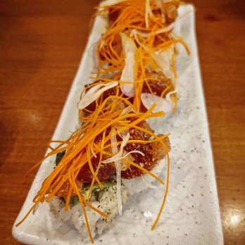 Roka Akor - Chicago - Crispy prawn & chirashi roll - Sushi Bars Near Me - Chicago, Illinois Roka Akor - Chicago - Crispy prawn & chirashi roll - Sushi Bars Near Me - Chicago, Illinois