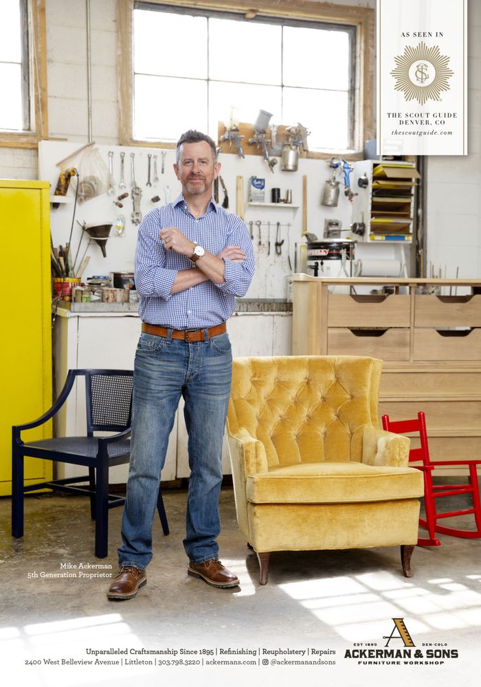 Ackerman & Sons Furniture Workshop - upholstery in Littleton, CO