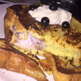 Sweet Basil's Cafe - Blueberry stuffed French toast - New American Near Me - Livingston, New Jersey Sweet Basil's Cafe - Blueberry stuffed French toast - New American Near Me - Livingston, New Jersey