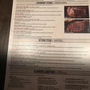 LongHorn Steakhouse - Menu - Steakhouses Near Me - Fort Smith, Arkansas