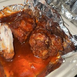 Henrietta’s - Bbq wings sorry I should've taken a picture before I ate some