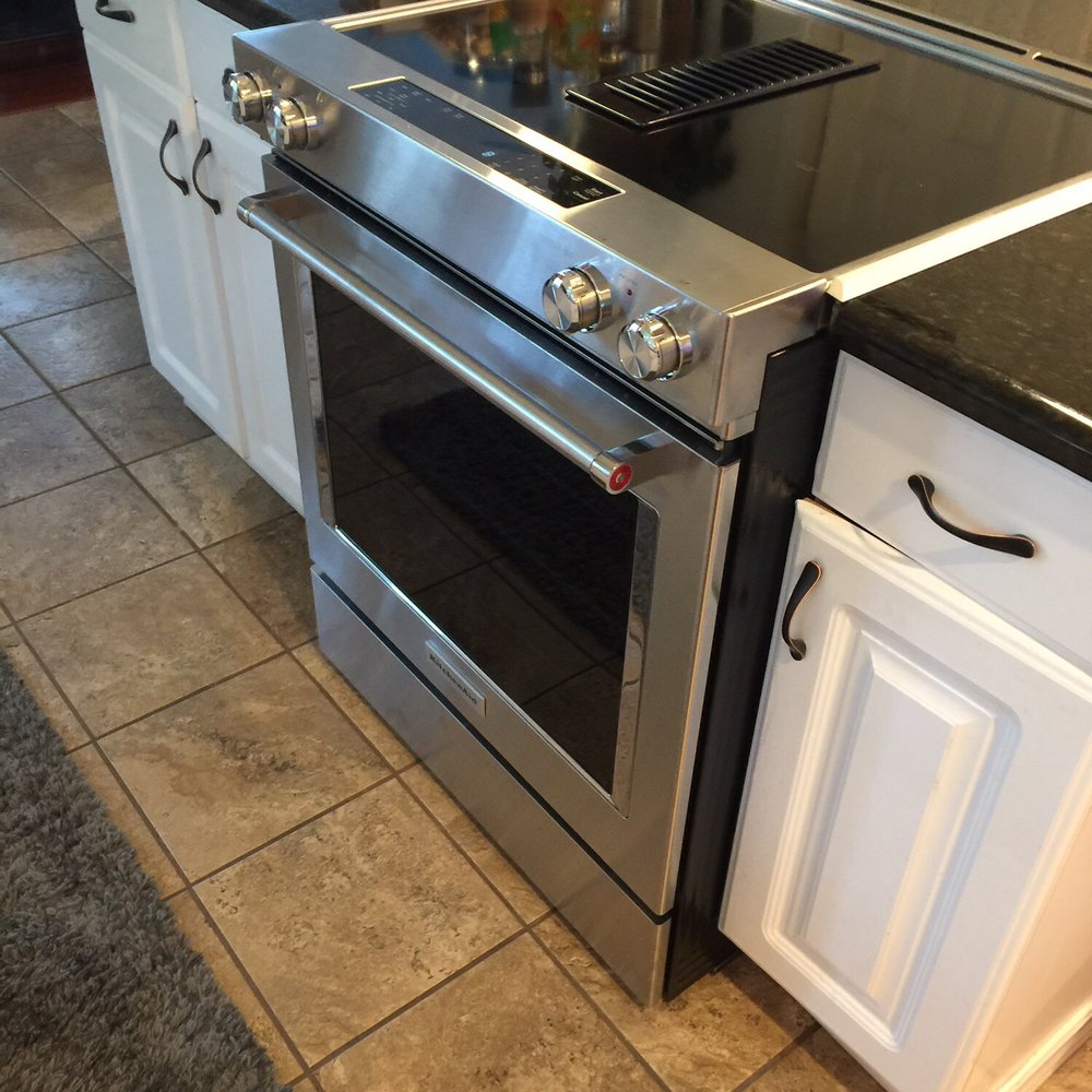McKinney's Appliance - Kitchen Aid downdraft range Replacement for 20 year old Jenair - Appliances & Repair Near Me - Olympia, Washington McKinney's Appliance - Kitchen Aid downdraft range Replacement for 20 year old Jenair - Appliances & Repair Near Me - Olympia, Washington