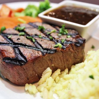 Firekeeper's Restaurant - Filet with a whiskey house glaze - American Near Me - Harris, Michigan