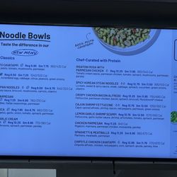 Noodles and Company - Menu