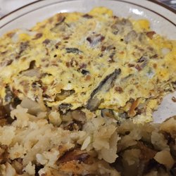 Barnegat Diner - Mushroom omelette