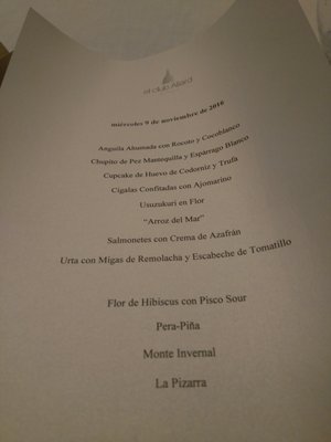 Menu photo 3 El Club Allard Madrid, M Menu photo 3 El Club Allard Madrid, M