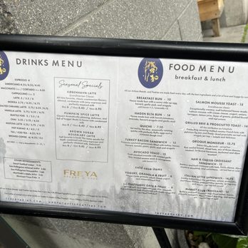 Freya Bakery & Cafe - Menu - Bakeries Near Me - Seattle, Washington Freya Bakery & Cafe - Menu - Bakeries Near Me - Seattle, Washington