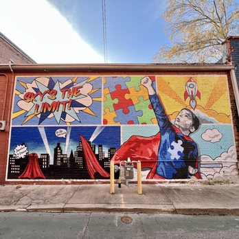 Sky's the Limit Mural - Sky's the Limit mural - Public Art Near Me - New Albany, Indiana Sky's the Limit Mural - Sky's the Limit mural - Public Art Near Me - New Albany, Indiana