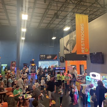 Sky Zone Trampoline Park - Main area and concessions - Trampoline Parks Near Me - Plainfield, Indiana Sky Zone Trampoline Park - Main area and concessions - Trampoline Parks Near Me - Plainfield, Indiana