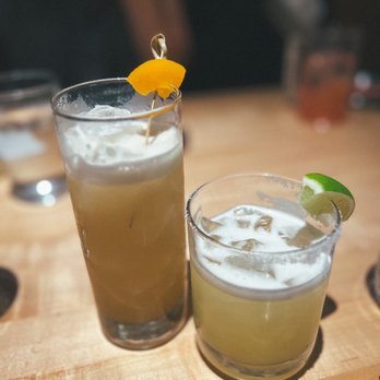 Secret Fort - Peach oolong, yuzu margarita - Japanese Near Me - Seattle, Washington