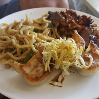 Qi Dumpling Lounge - Home delivery from grubhub - pot stickers; garlic noodles and minced pork with braised eggplant from build your own menu! - Chinese Near Me - Oakland, California Qi Dumpling Lounge - Home delivery from grubhub - pot stickers; garlic noodles and minced pork with braised eggplant from build your own menu! - Chinese Near Me - Oakland, California