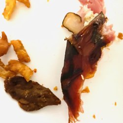Arby's - The hard, weird pieces on the edges of my ham and cheese