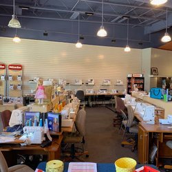 Moore's Sewing Machine & Vacuum Centers - Brea retail sales floor (L)