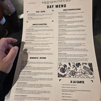 Eggspectation - Owings Mills - menu - Breakfast & Brunch Near Me - Owings Mills, Maryland