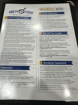 Menu photo 2 Grits and Eggs Breakfast Kitchen Atlanta, GA Menu photo 2 Grits and Eggs Breakfast Kitchen Atlanta, GA