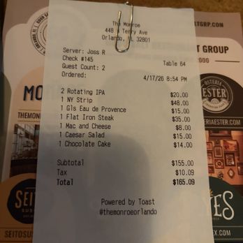 The Monroe - New American Near Me - Orlando, Florida