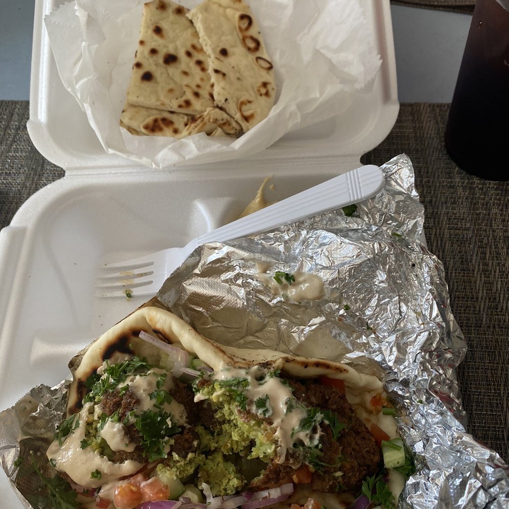 Baba Ghannouj Mediterranean Bistro - Beef and Lamb Gyro Platter - Mediterranean Near Me - Durham, North Carolina Baba Ghannouj Mediterranean Bistro - Beef and Lamb Gyro Platter - Mediterranean Near Me - Durham, North Carolina