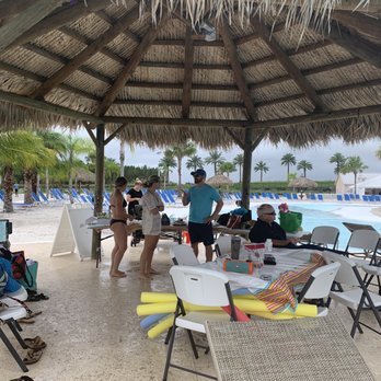 Epperson - We had 3 large tables, a bunch of chairs, and chaise loungers that were reserved for our group and set up by the staff. - Home Developers Near Me - Wesley Chapel, Florida
