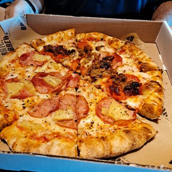 Bricktown Brewery - Half a Meatster and Hawaiian to take home. - Breweries Near Me - Springfield, Missouri