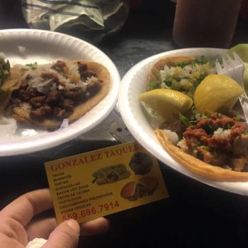 Gonzalez Taqueria - The night we paid deposit and tried the tacos and signed the contract - Food Trucks Near Me Gonzalez Taqueria - The night we paid deposit and tried the tacos and signed the contract - Food Trucks Near Me