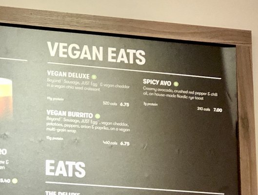 Menu photo 1 Gregorys Coffee Washington D.c, DC