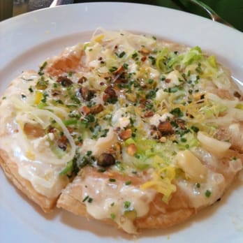 Parc - Leek and goat cheese tart - French Near Me - Philadelphia, Pennsylvania Parc - Leek and goat cheese tart - French Near Me - Philadelphia, Pennsylvania
