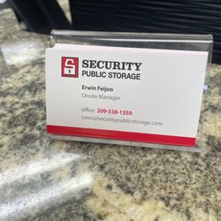 U-Haul Neighborhood Dealer - Business card