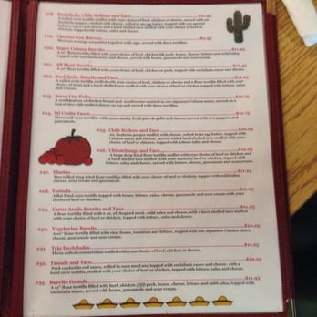 La Cabana Mexican - Diner combos 2of2 - Mexican Near Me - Rathdrum, Idaho