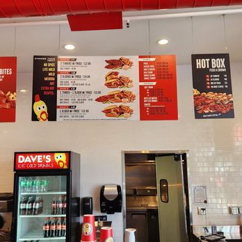 Dave's Hot Chicken - Menu board... - Chicken Shop Near Me - West Covina, California Dave's Hot Chicken - Menu board... - Chicken Shop Near Me - West Covina, California