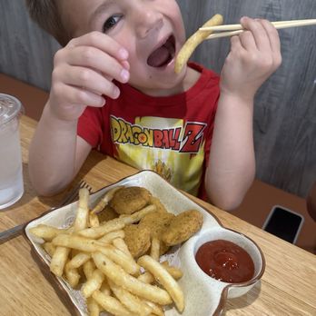Tomo Sushi & Ramen - Bonus points for having chicken nuggets and fries on the menu! And they were phenomenal! Kid ate every crumb on the plate. - Sushi Bars Near Me - Omaha, Nebraska Tomo Sushi & Ramen - Bonus points for having chicken nuggets and fries on the menu! And they were phenomenal! Kid ate every crumb on the plate. - Sushi Bars Near Me - Omaha, Nebraska