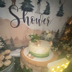 Curious Cupcakes & Confections - Baby shower custom cake