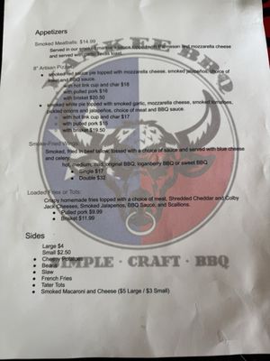 Menu photo 4 Yankee BBQ Hamburg, NY