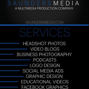 Saunders Media - Video/Film Production Near Me Saunders Media - Video/Film Production Near Me