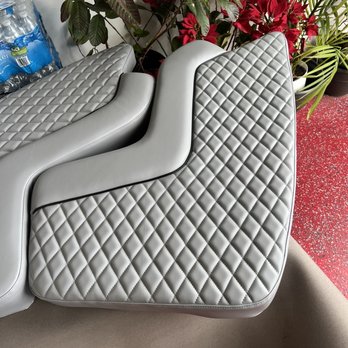 EL Shaddai Upholstery - Added diamond pattern and piping. - Auto Upholstery Near Me - Anaheim, California EL Shaddai Upholstery - Added diamond pattern and piping. - Auto Upholstery Near Me - Anaheim, California