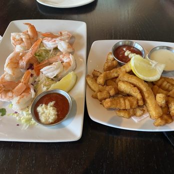 Brigantine - Brig shrimp cocktail & calamari strips - Seafood Near Me - Coronado, California